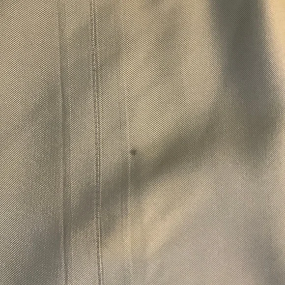 Vintage Chanel spring green / blue midi skirt w/ back slits, XS (34) - Picture 12 of 12